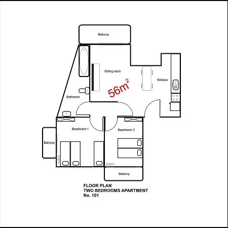 Apartmán Elenapa